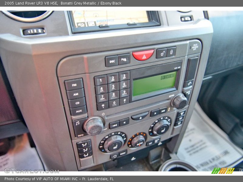 Controls of 2005 LR3 V8 HSE