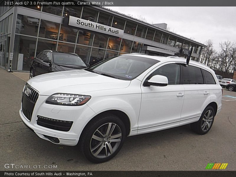Cararra White / Black 2015 Audi Q7 3.0 Premium Plus quattro