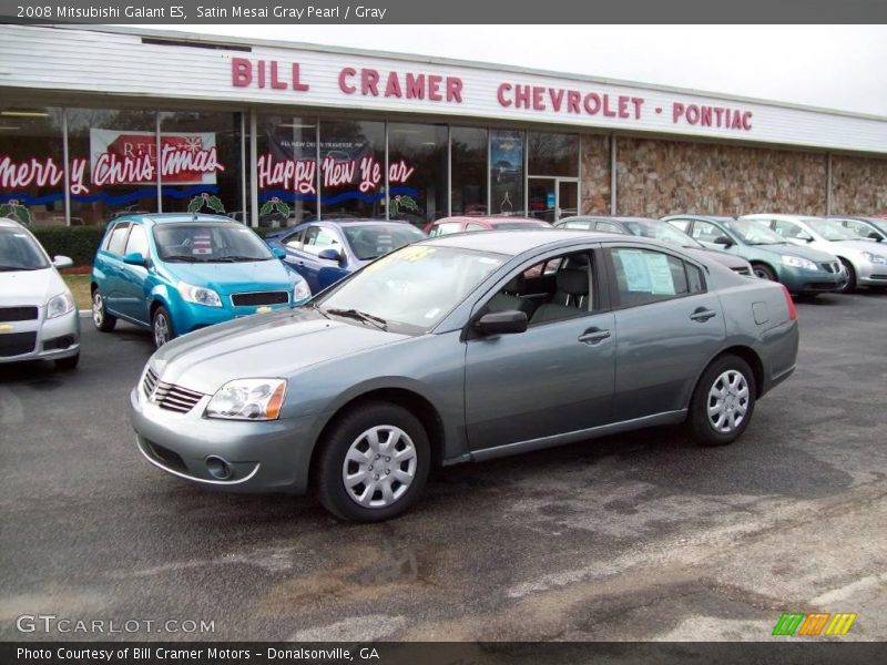 Satin Mesai Gray Pearl / Gray 2008 Mitsubishi Galant ES