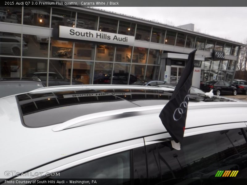 Cararra White / Black 2015 Audi Q7 3.0 Premium Plus quattro