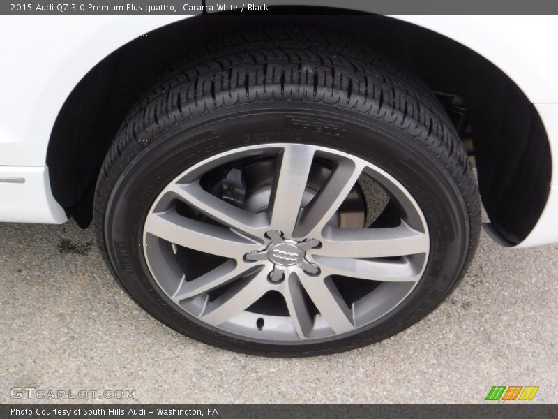 Cararra White / Black 2015 Audi Q7 3.0 Premium Plus quattro