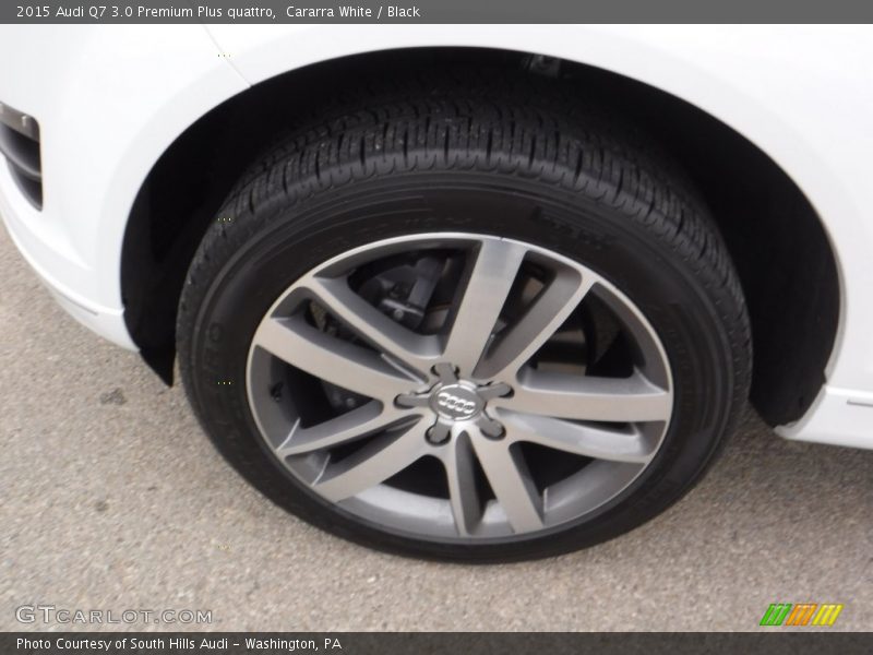 Cararra White / Black 2015 Audi Q7 3.0 Premium Plus quattro