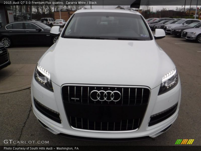 Cararra White / Black 2015 Audi Q7 3.0 Premium Plus quattro