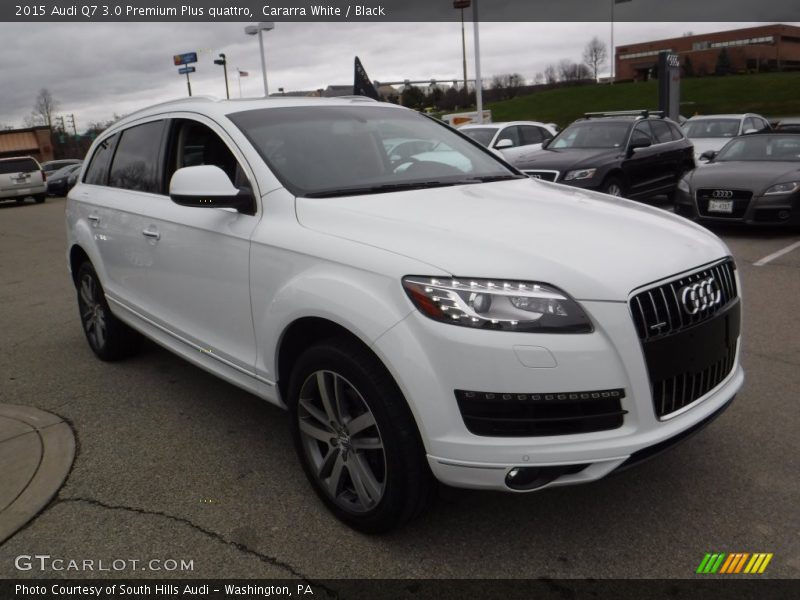 Cararra White / Black 2015 Audi Q7 3.0 Premium Plus quattro