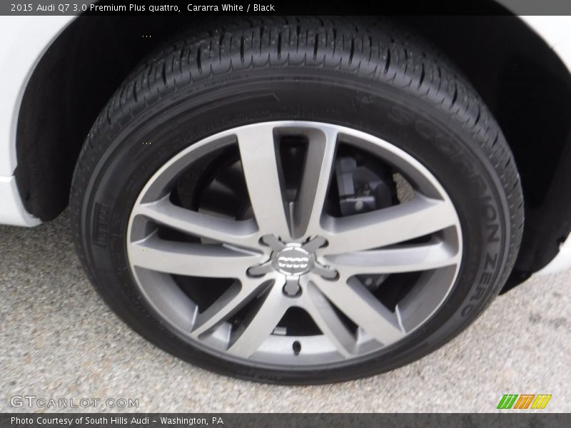 Cararra White / Black 2015 Audi Q7 3.0 Premium Plus quattro