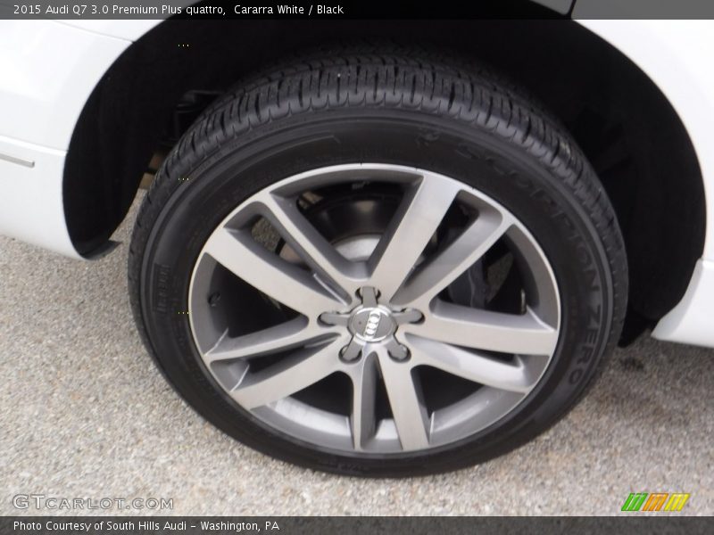 Cararra White / Black 2015 Audi Q7 3.0 Premium Plus quattro
