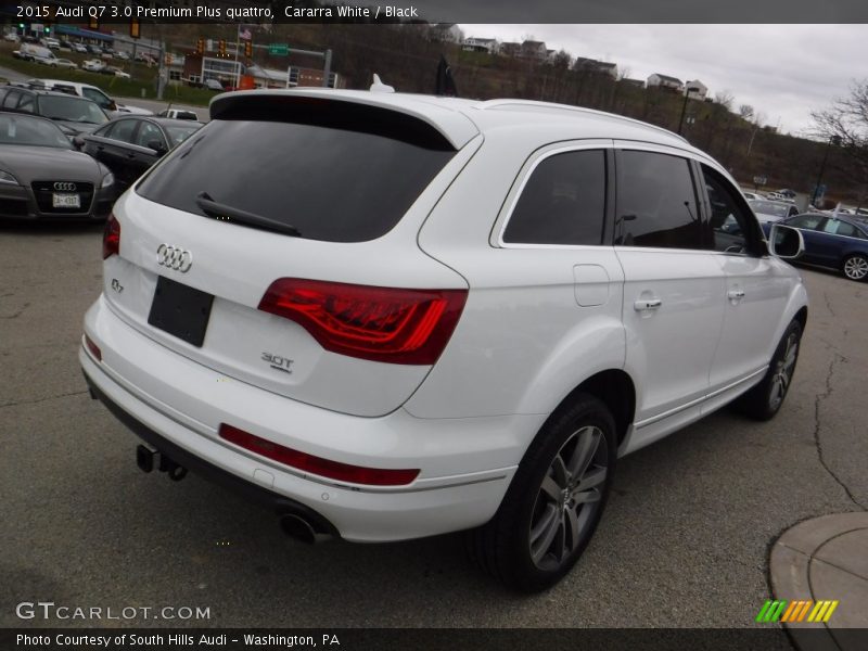 Cararra White / Black 2015 Audi Q7 3.0 Premium Plus quattro