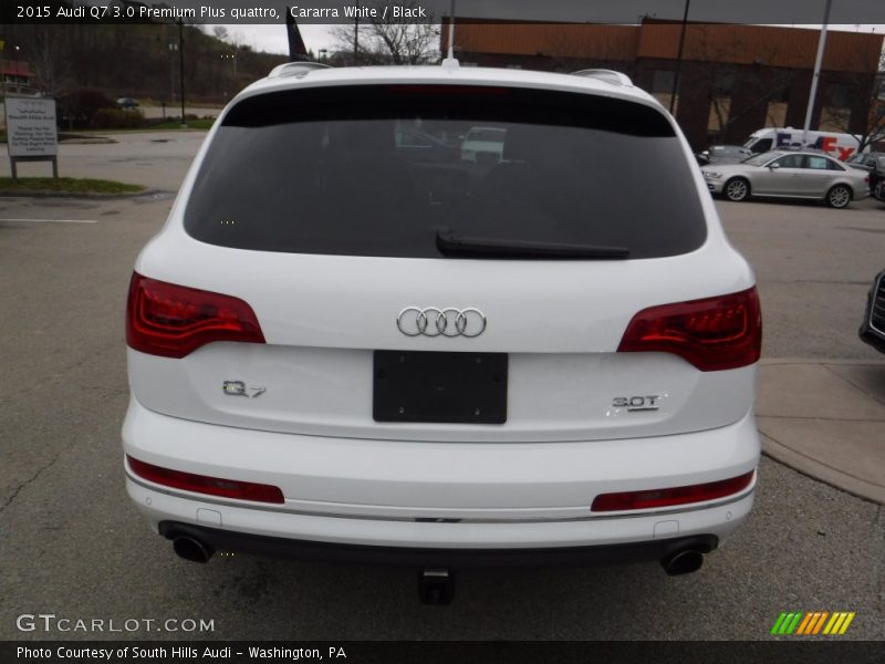 Cararra White / Black 2015 Audi Q7 3.0 Premium Plus quattro