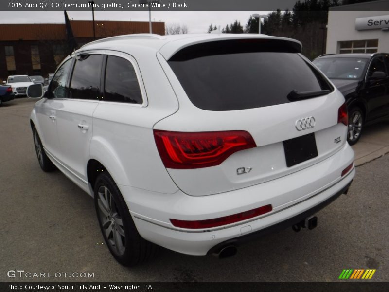 Cararra White / Black 2015 Audi Q7 3.0 Premium Plus quattro