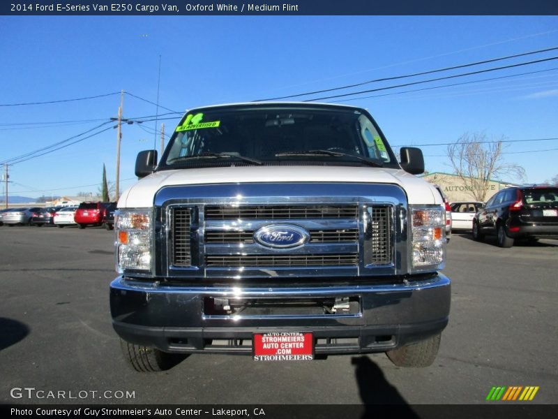 Oxford White / Medium Flint 2014 Ford E-Series Van E250 Cargo Van