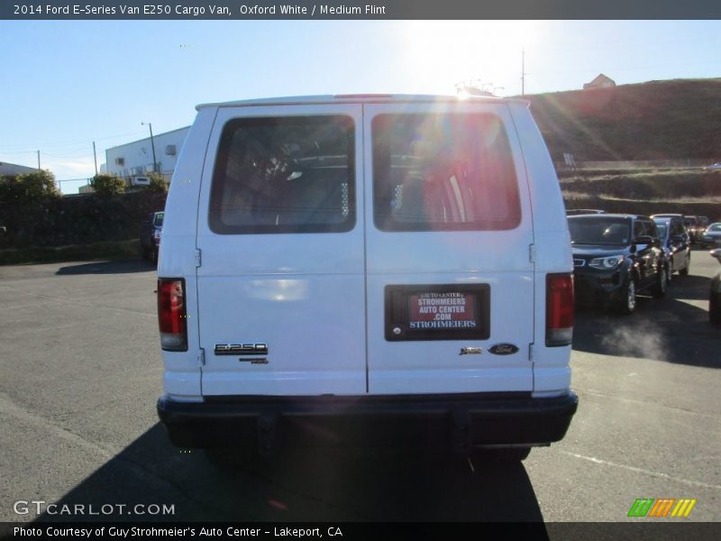 Oxford White / Medium Flint 2014 Ford E-Series Van E250 Cargo Van