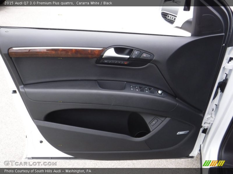 Cararra White / Black 2015 Audi Q7 3.0 Premium Plus quattro