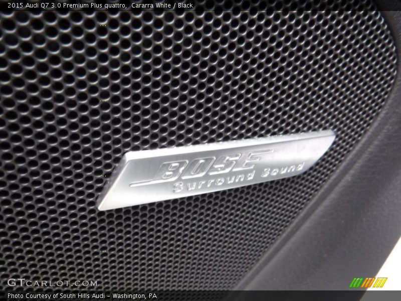 Cararra White / Black 2015 Audi Q7 3.0 Premium Plus quattro