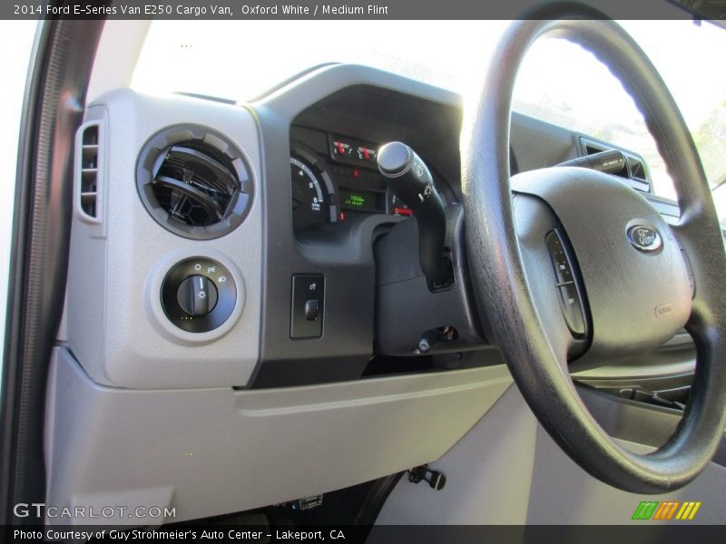 Oxford White / Medium Flint 2014 Ford E-Series Van E250 Cargo Van