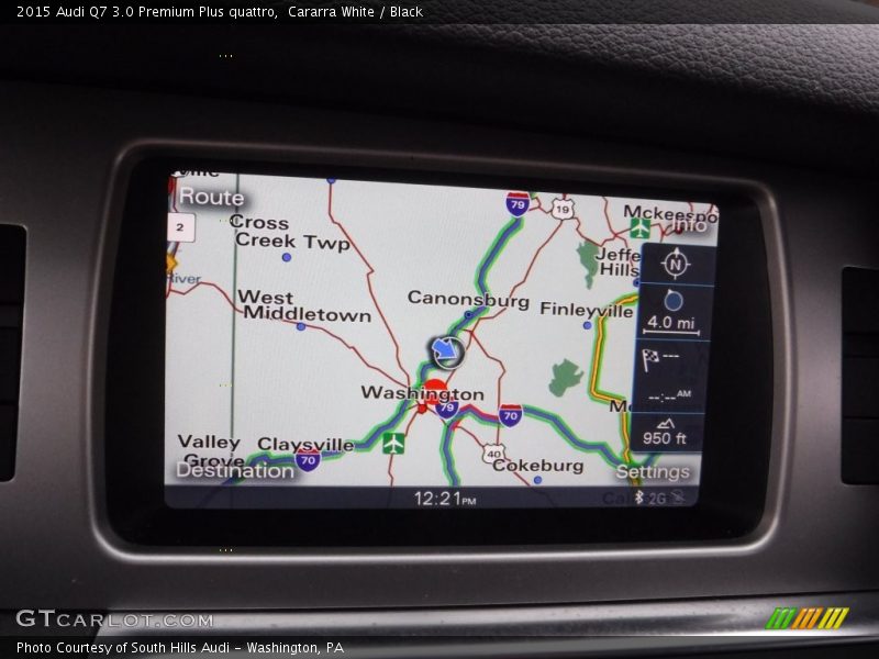 Cararra White / Black 2015 Audi Q7 3.0 Premium Plus quattro