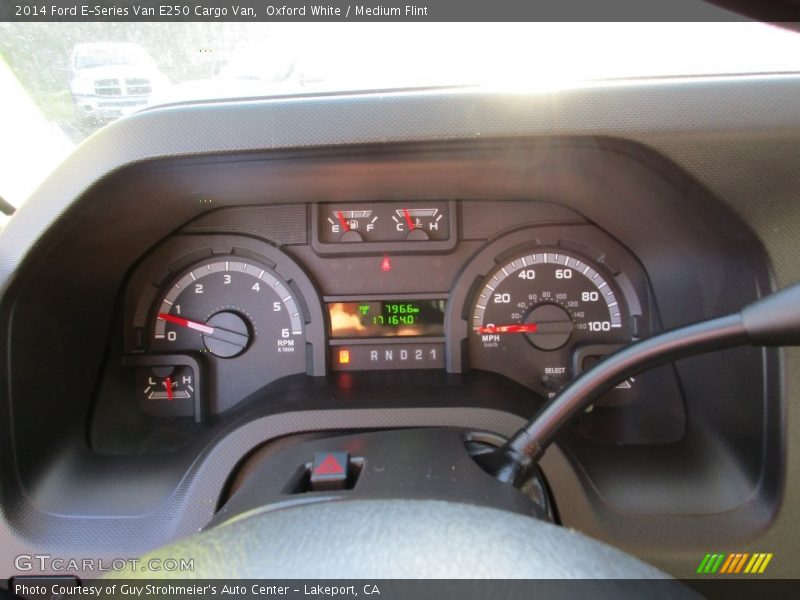 Oxford White / Medium Flint 2014 Ford E-Series Van E250 Cargo Van