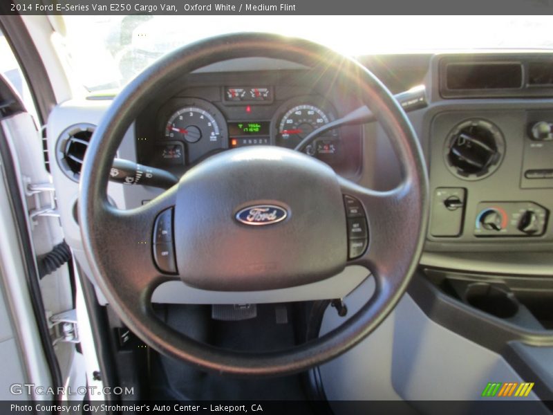 Oxford White / Medium Flint 2014 Ford E-Series Van E250 Cargo Van