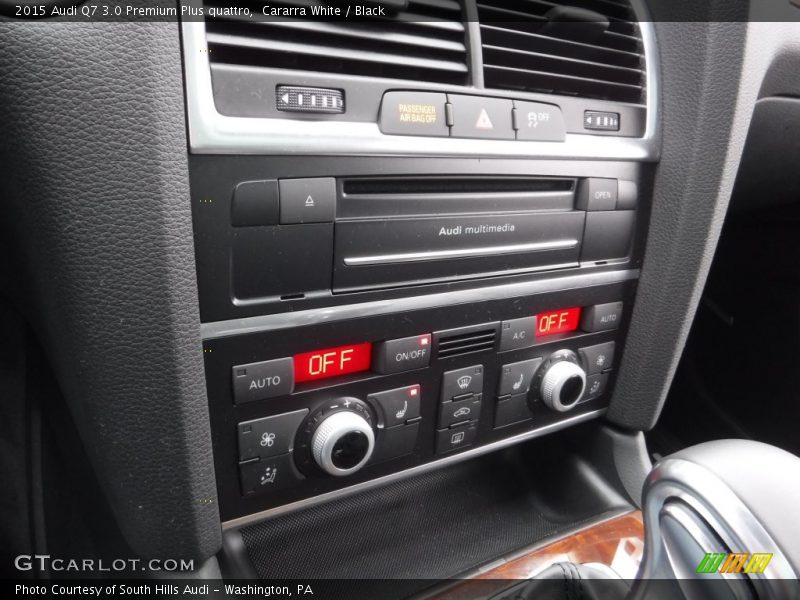 Cararra White / Black 2015 Audi Q7 3.0 Premium Plus quattro
