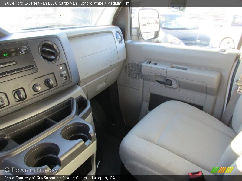 Oxford White / Medium Flint 2014 Ford E-Series Van E250 Cargo Van