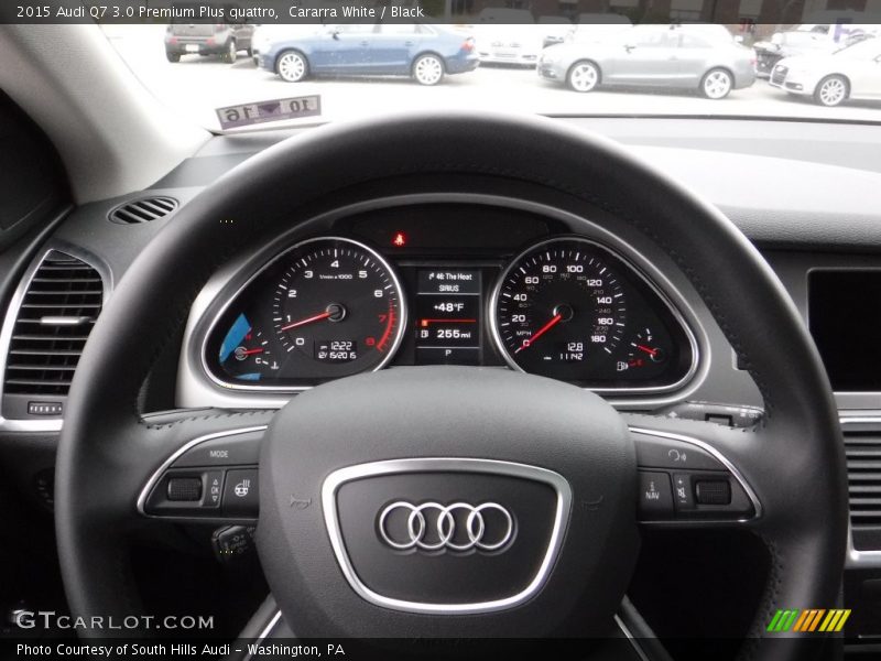 Cararra White / Black 2015 Audi Q7 3.0 Premium Plus quattro