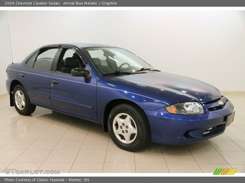 Arrival Blue Metallic / Graphite 2004 Chevrolet Cavalier Sedan