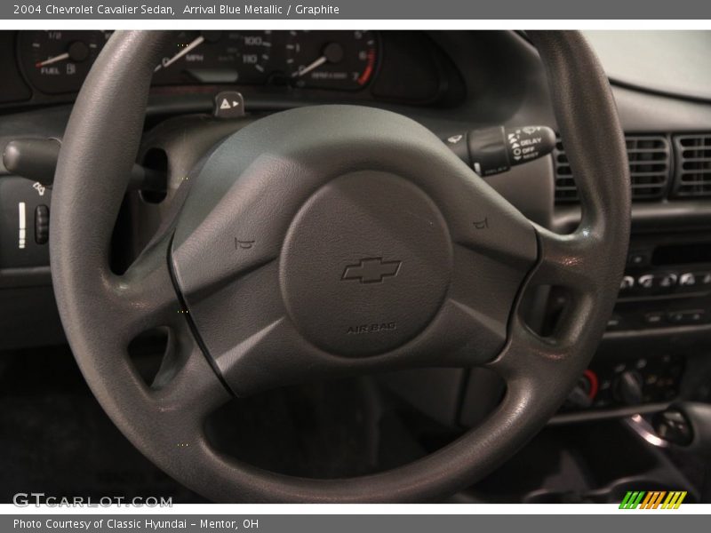 Arrival Blue Metallic / Graphite 2004 Chevrolet Cavalier Sedan