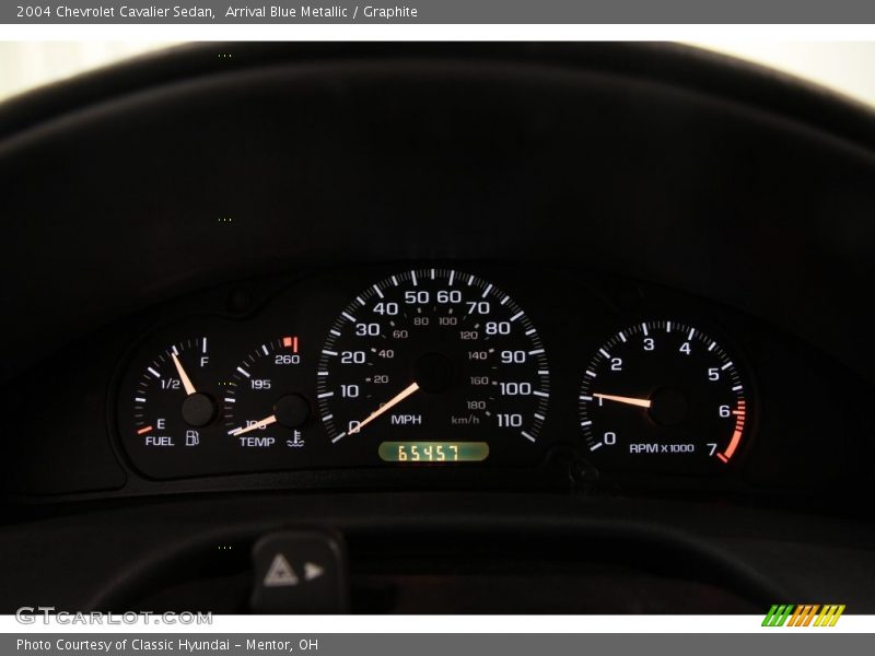 Arrival Blue Metallic / Graphite 2004 Chevrolet Cavalier Sedan