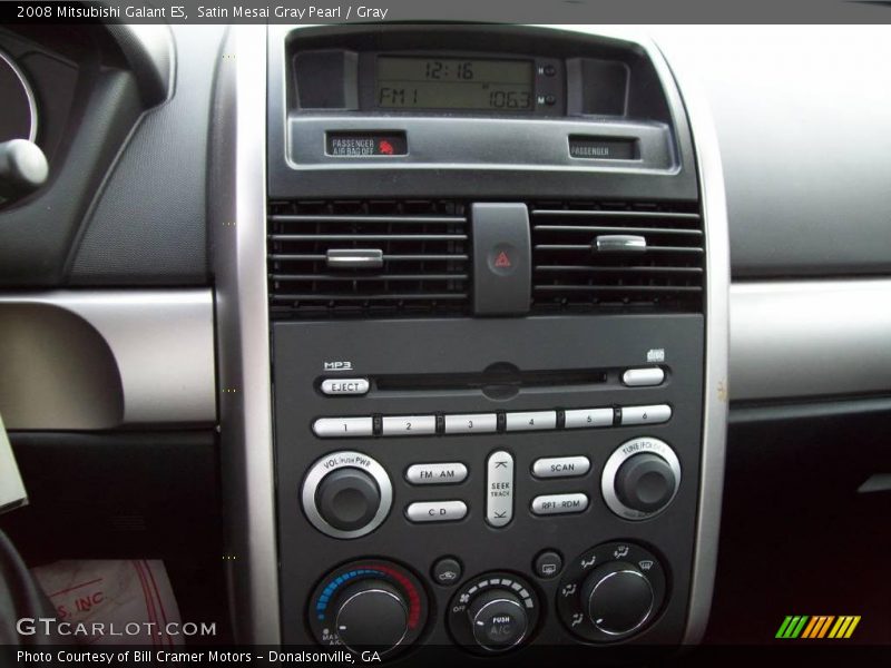 Satin Mesai Gray Pearl / Gray 2008 Mitsubishi Galant ES