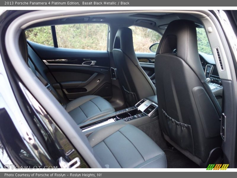 Basalt Black Metallic / Black 2013 Porsche Panamera 4 Platinum Edition