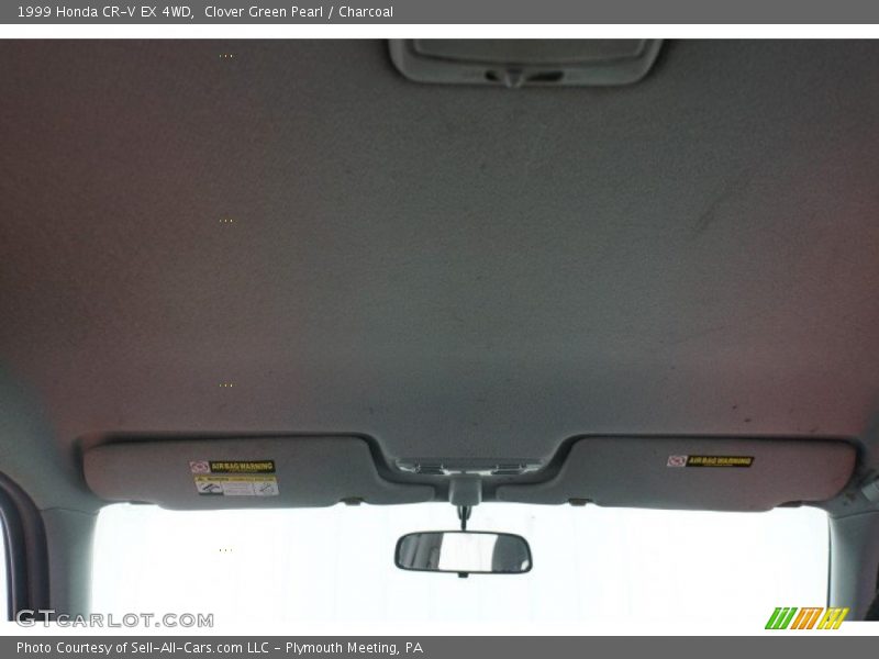 Clover Green Pearl / Charcoal 1999 Honda CR-V EX 4WD