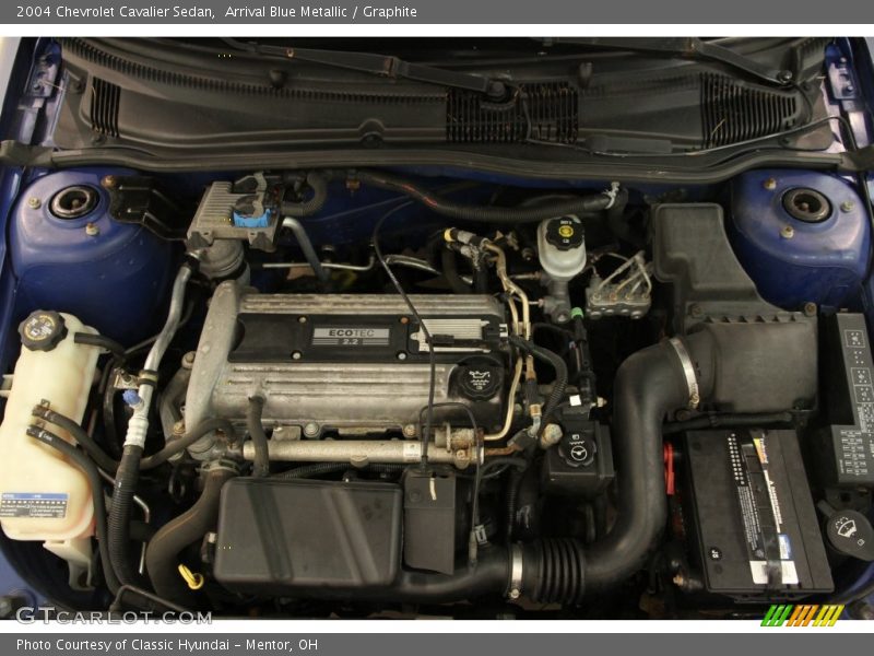Arrival Blue Metallic / Graphite 2004 Chevrolet Cavalier Sedan