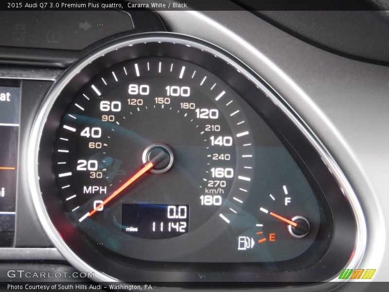 Cararra White / Black 2015 Audi Q7 3.0 Premium Plus quattro