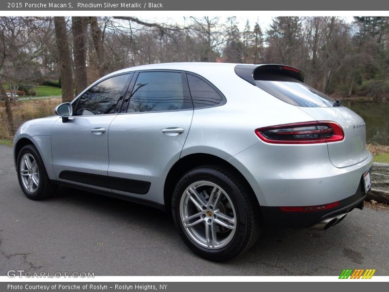  2015 Macan S Rhodium Silver Metallic