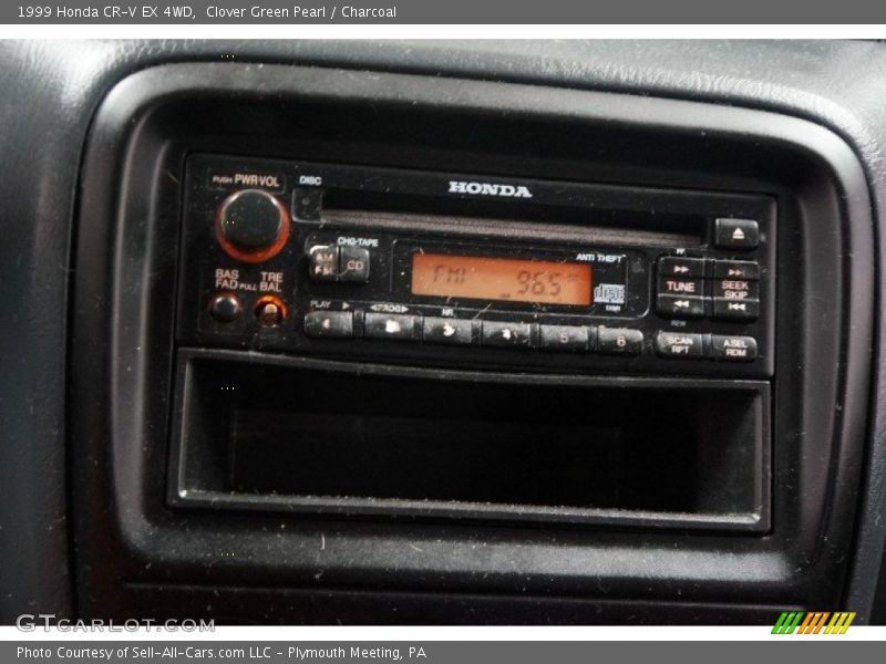 Clover Green Pearl / Charcoal 1999 Honda CR-V EX 4WD