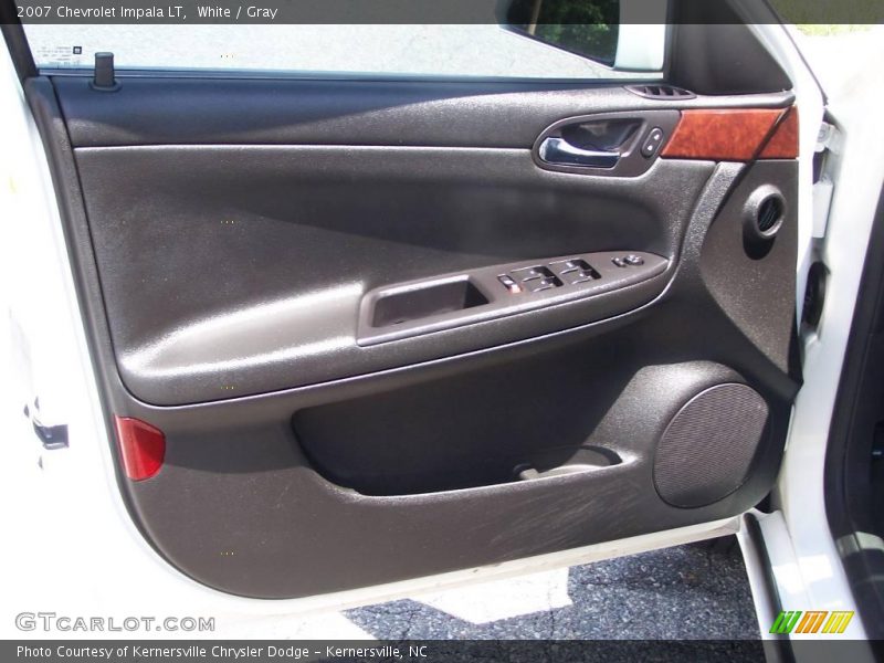 White / Gray 2007 Chevrolet Impala LT