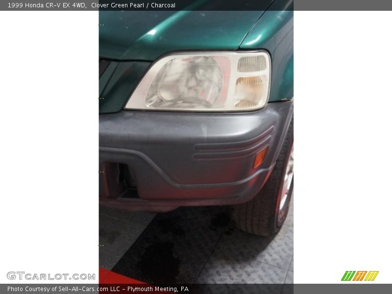 Clover Green Pearl / Charcoal 1999 Honda CR-V EX 4WD