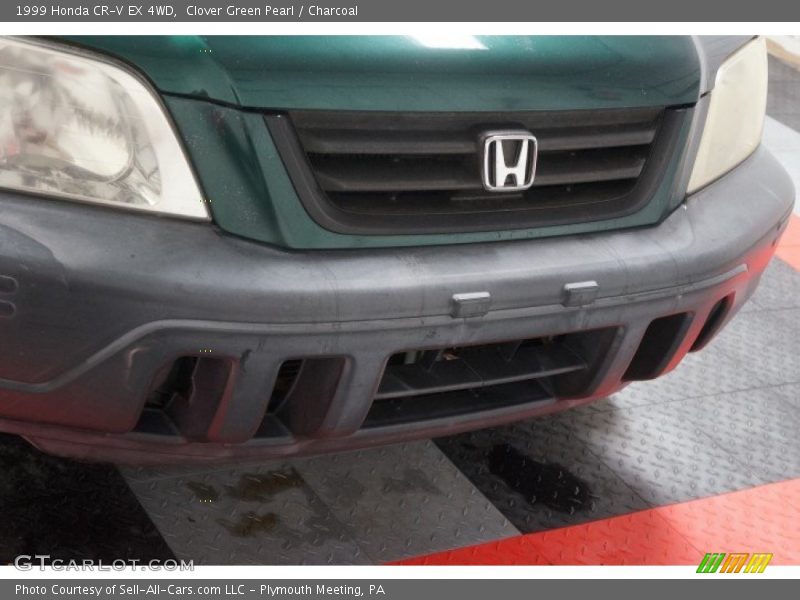 Clover Green Pearl / Charcoal 1999 Honda CR-V EX 4WD