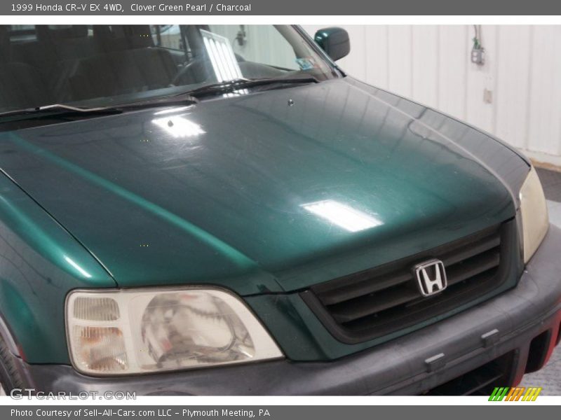Clover Green Pearl / Charcoal 1999 Honda CR-V EX 4WD