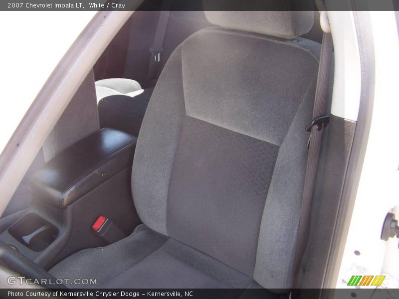 White / Gray 2007 Chevrolet Impala LT
