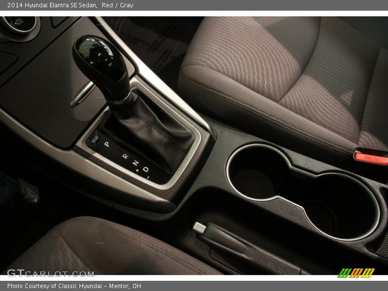 Red / Gray 2014 Hyundai Elantra SE Sedan