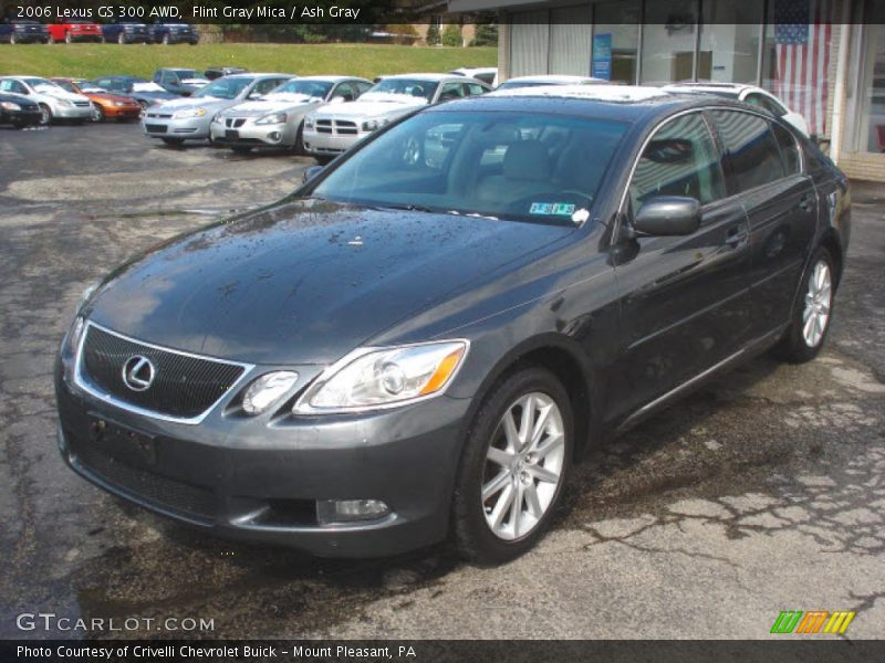 Flint Gray Mica / Ash Gray 2006 Lexus GS 300 AWD