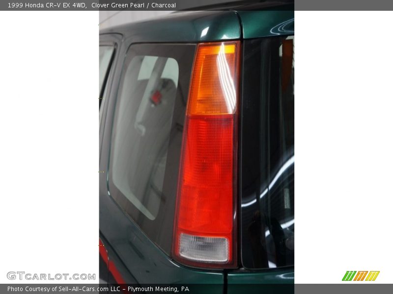 Clover Green Pearl / Charcoal 1999 Honda CR-V EX 4WD