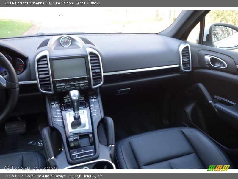 White / Black 2014 Porsche Cayenne Platinum Edition