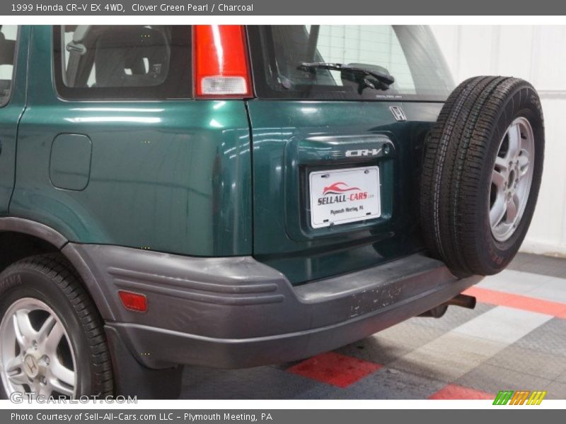 Clover Green Pearl / Charcoal 1999 Honda CR-V EX 4WD