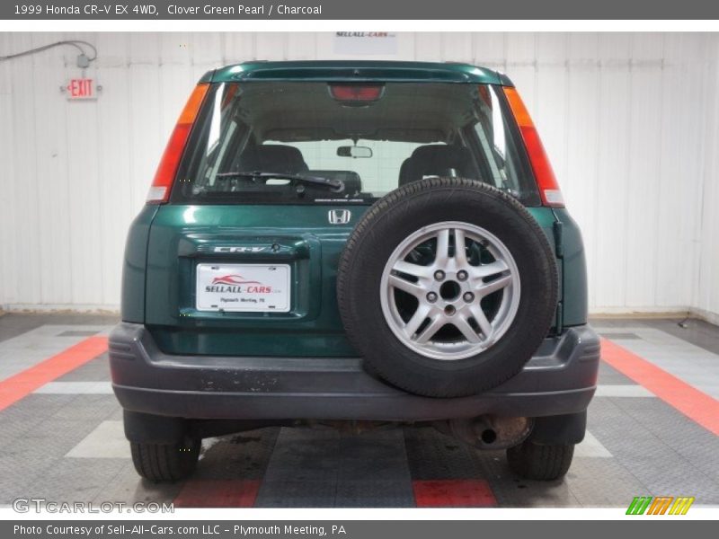 Clover Green Pearl / Charcoal 1999 Honda CR-V EX 4WD