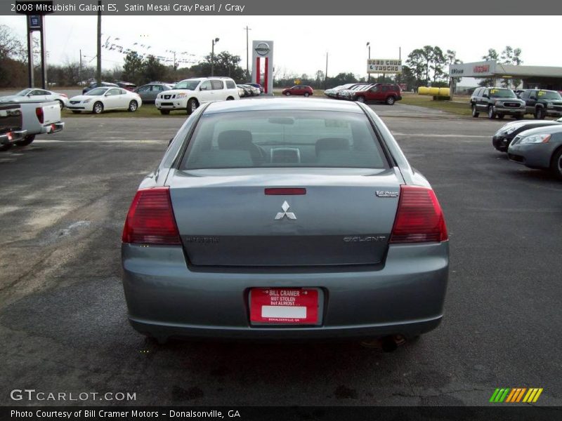 Satin Mesai Gray Pearl / Gray 2008 Mitsubishi Galant ES