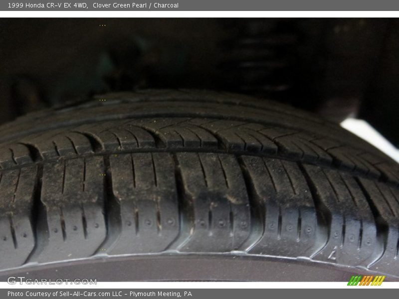 Clover Green Pearl / Charcoal 1999 Honda CR-V EX 4WD