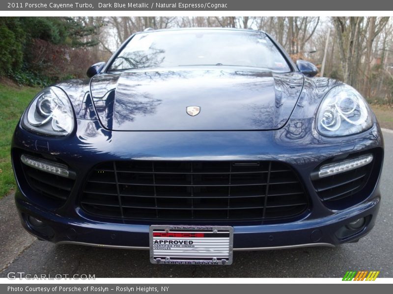 Dark Blue Metallic / Natural Espresso/Cognac 2011 Porsche Cayenne Turbo