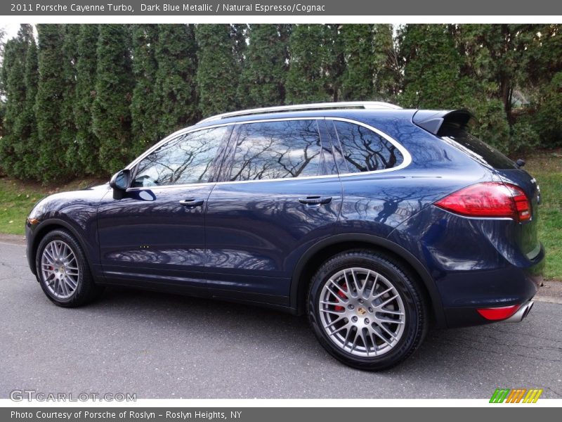 Dark Blue Metallic / Natural Espresso/Cognac 2011 Porsche Cayenne Turbo