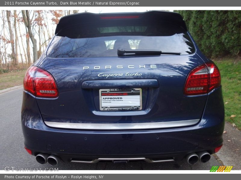 Dark Blue Metallic / Natural Espresso/Cognac 2011 Porsche Cayenne Turbo